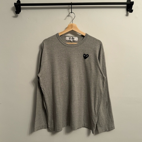 Men’s Comme des Garçon PLAY long sleeve t-shirt. - Picture 1 of 7